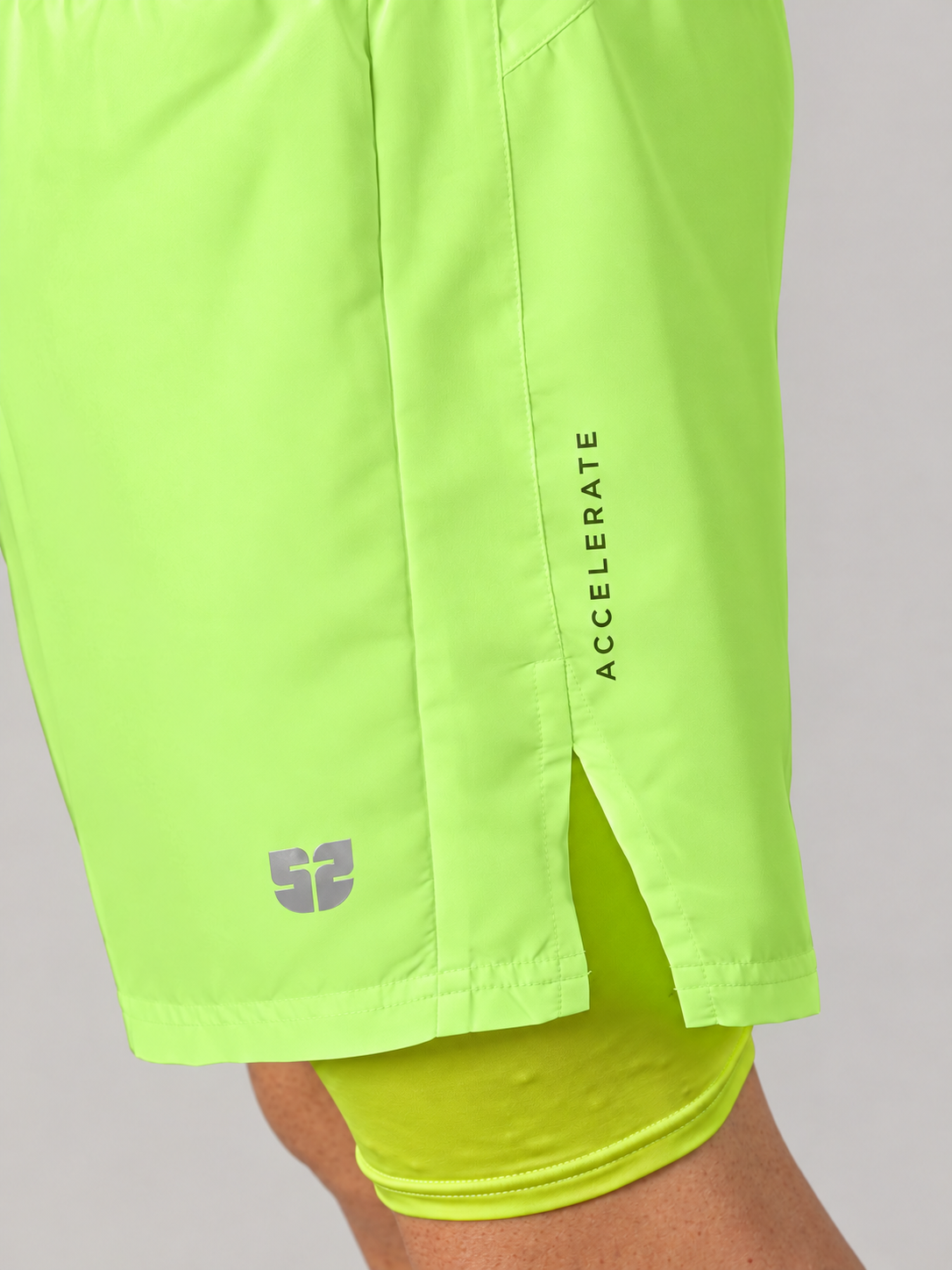 Dares Only Neon Hybrid Run Shorts