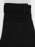 Load image into Gallery viewer, The All-Day High Waisted Denim shorts - Black
