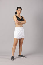 Load image into Gallery viewer, Game changer High-Rise White Skort
