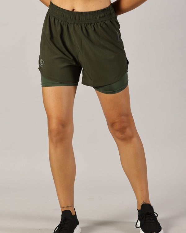 Night Cargo 2-in-1 Run Short