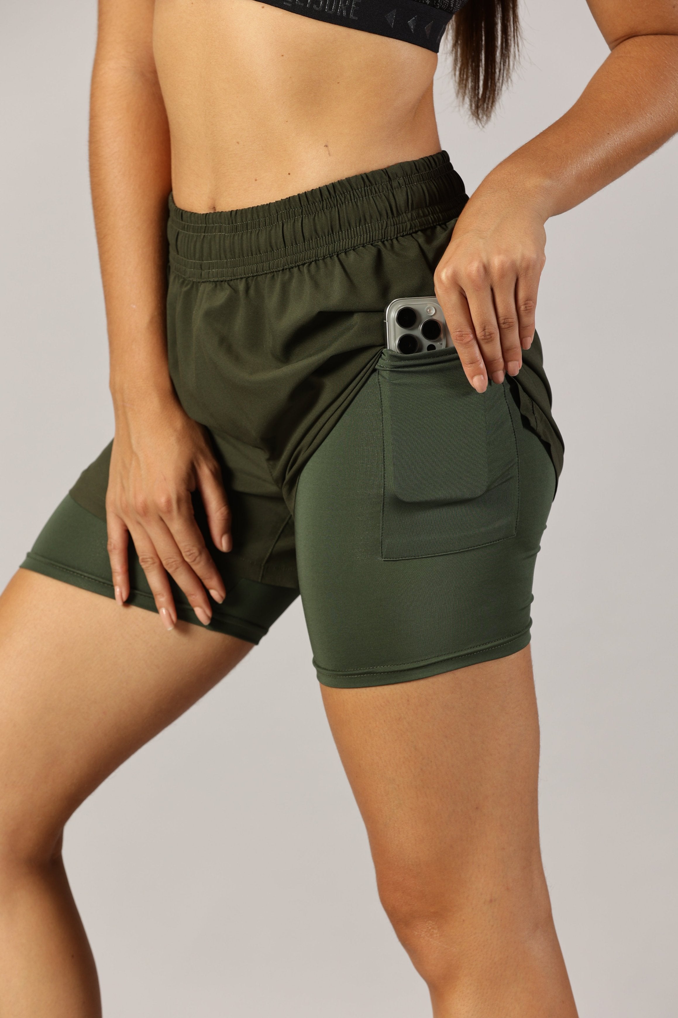 Night Cargo 2-in-1 Run Short