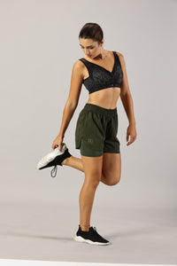 Night Cargo 2-in-1 Run Short