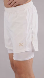 Load and play video in Gallery viewer, Dares Only Red Rage Hybrid Run Shorts
