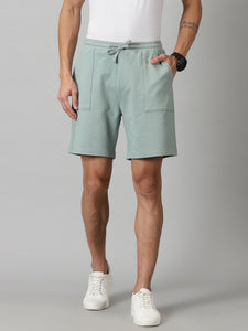 Sage Green French Terry shorts
