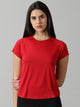 Form Fit Raglan sleeve Red training T-shirt