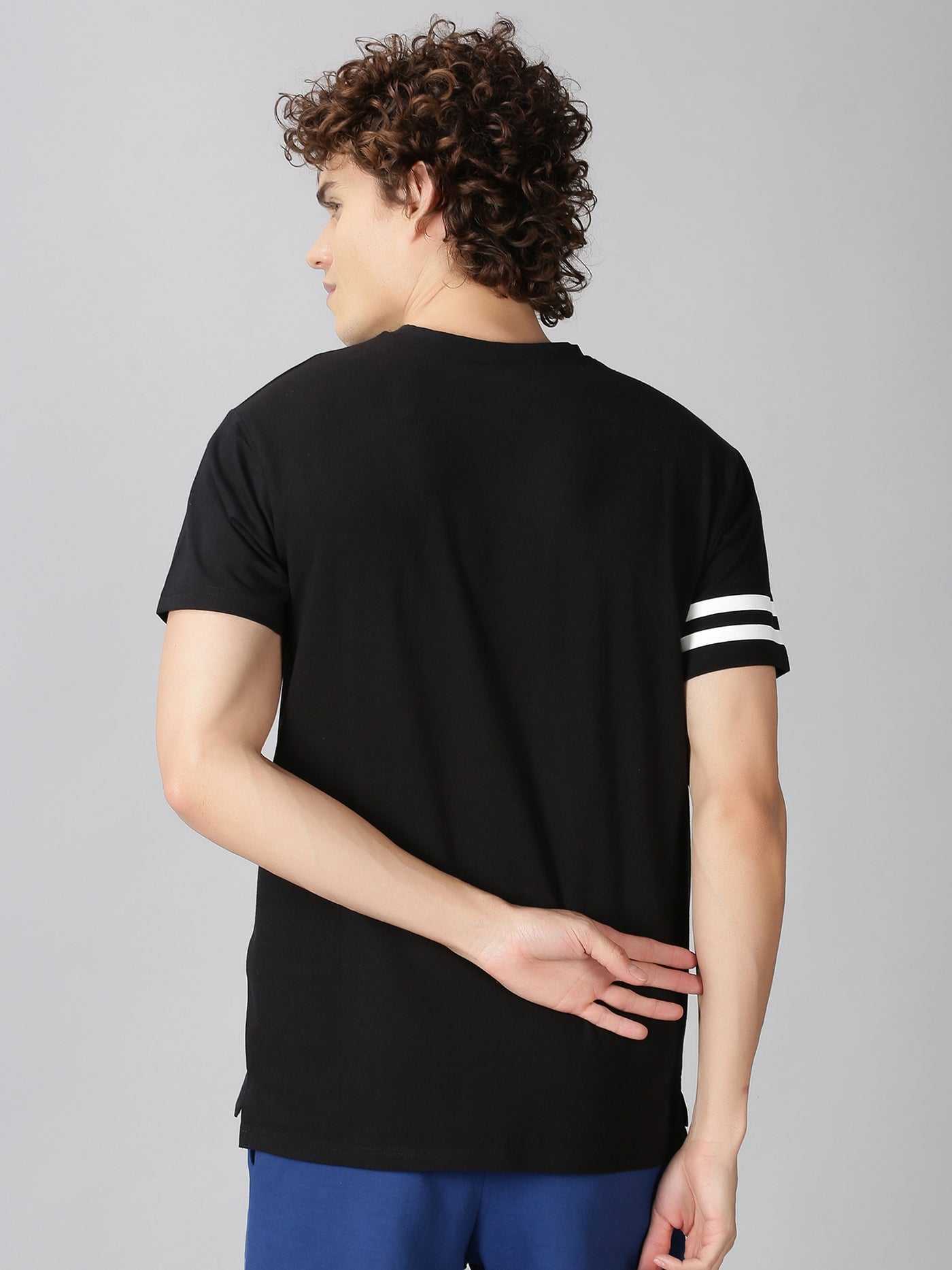 Dares Only Luxe Modal Cotton Black T-shirt