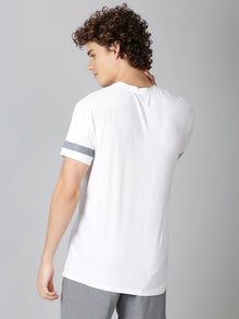 Dares Only White Grey Striped Co-ords