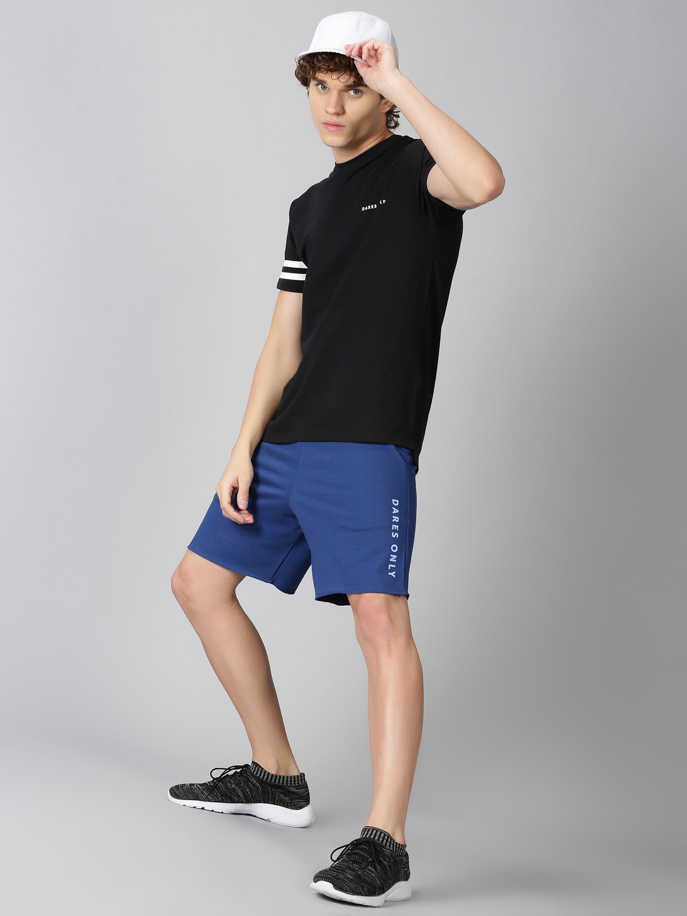 Dares Only Luxe Modal Cotton Black T-shirt