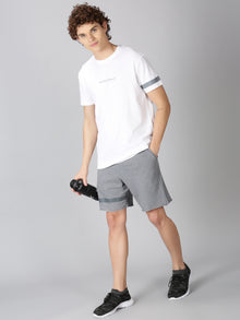 Dares Only White Grey Striped Co-ords