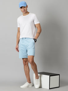 Powder Blue Men’s French Terry shorts