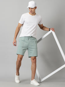 Sage Green Men’s French Terry shorts