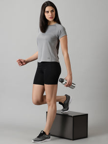 Form Fit Raglan sleeve Grey training T-shirt