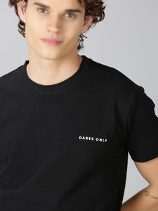 Dares Only Luxe Modal Cotton Black T-shirt
