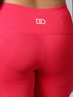 Load image into Gallery viewer, Cerise Pink cycling shorts with side pockets
