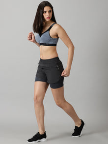 Graphite 2-in-1 Run Shorts