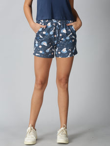 Happy thoughts - Navy shorts set