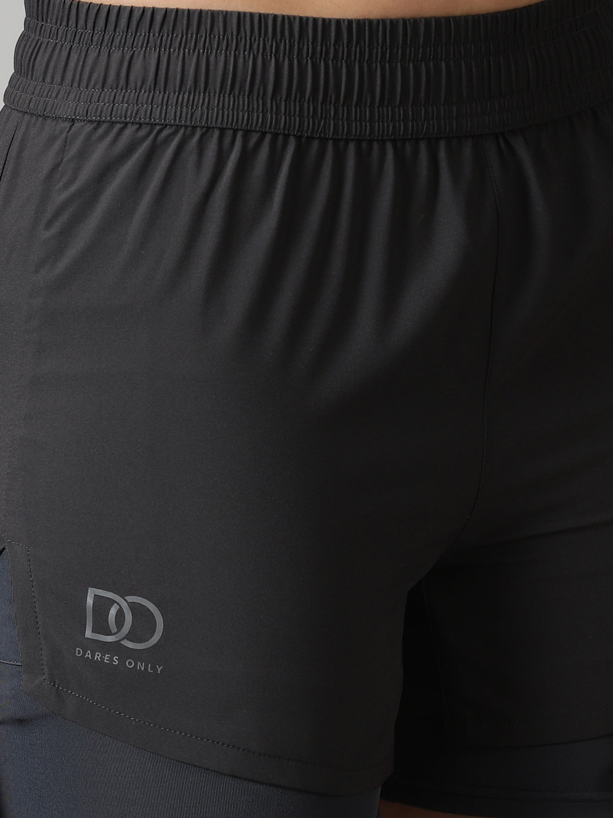 Graphite 2-in-1 Run Shorts