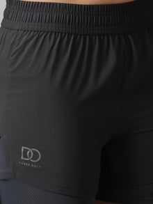 Graphite 2-in-1 Run Shorts