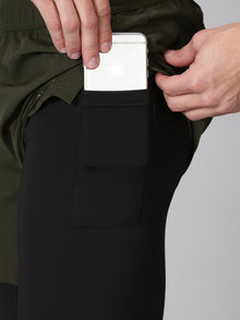 Dares Only Night Cargo Hybrid Run Shorts