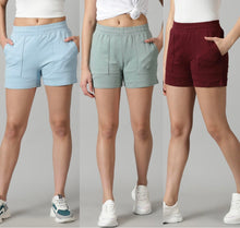 Pack of 3 French Terry shorts